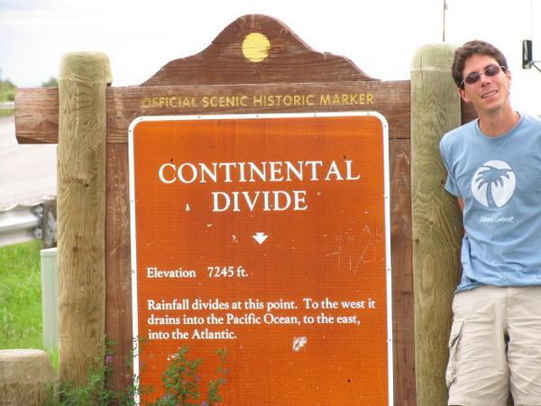 The continental divide