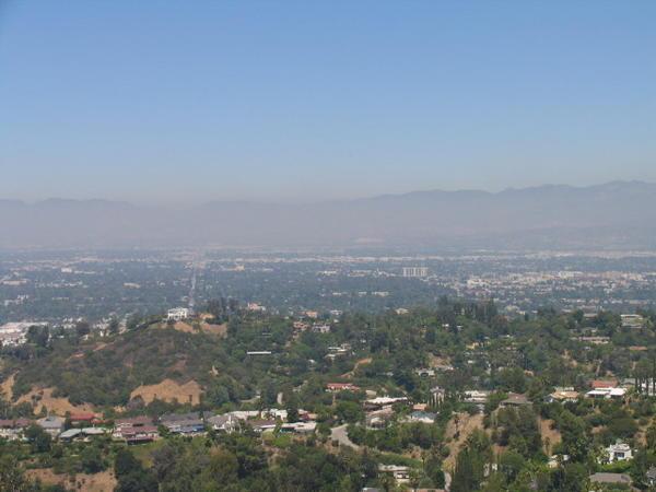 View from Mulholland Dr