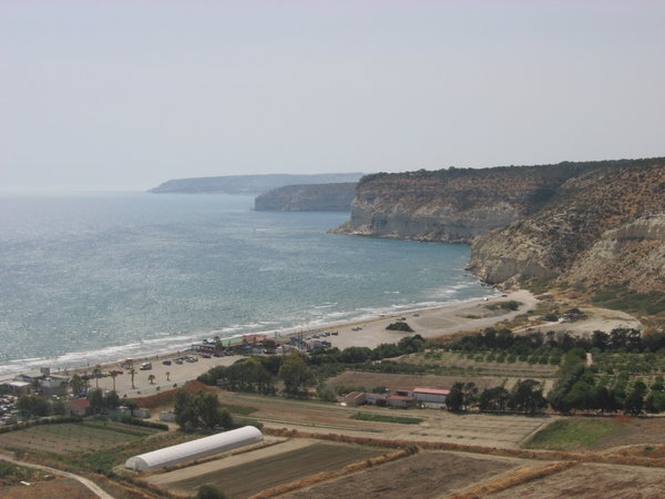View atop Kourion Archeological Site