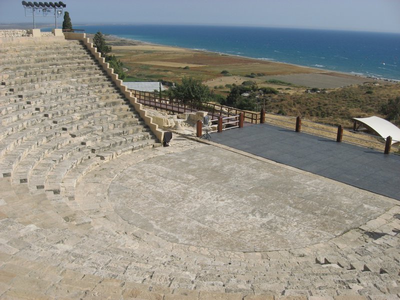 Theatre overlooking the Mediterranean