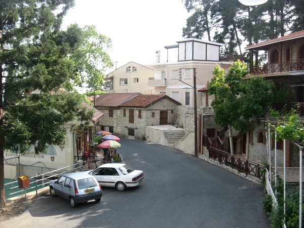Platres, a town in the Troodos Mountains