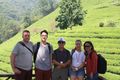 Family picture at tea plantation