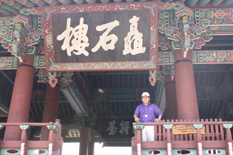 Uigisa shrine within Jinjuseong Fortress.
