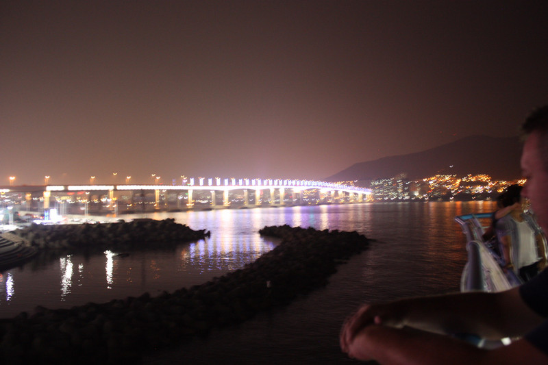 Busan at night - photos don't do the lights justice