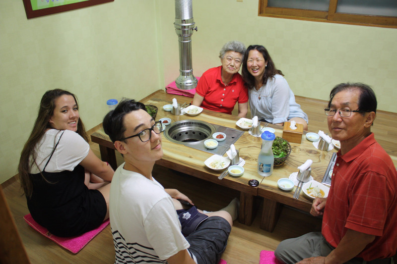 Dinner with Pyeongchang Emo