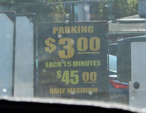 cost of the parking