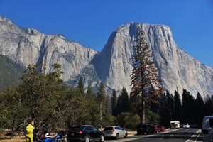 Our first view of El Capitain 