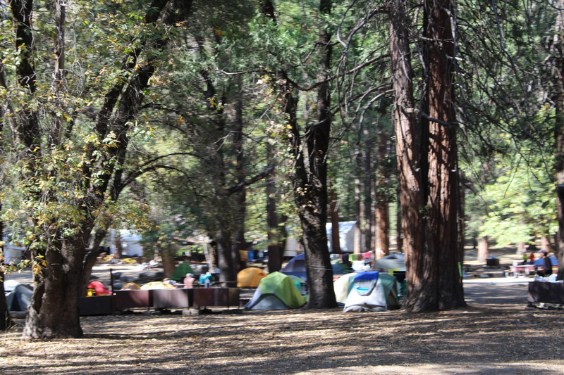 climbers tent village