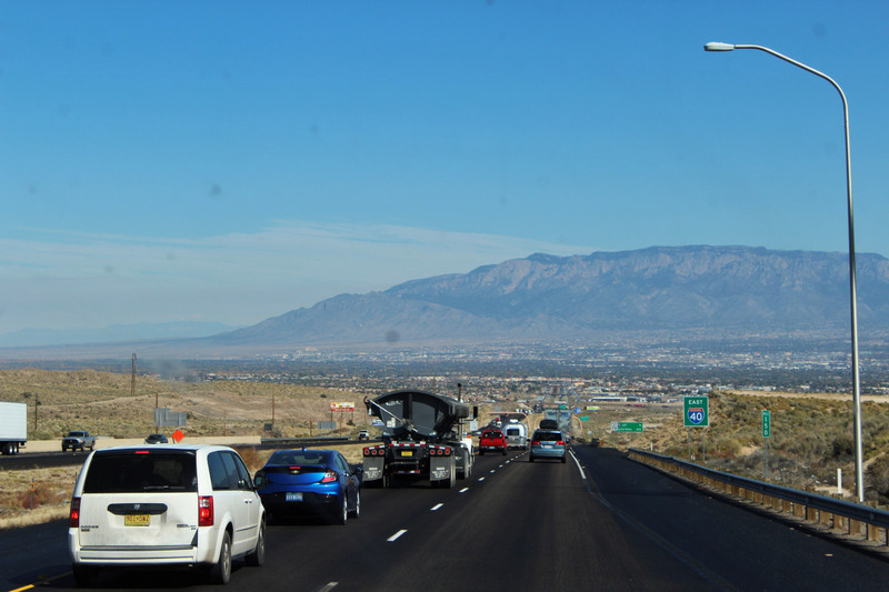 traffic in Albuquerque 