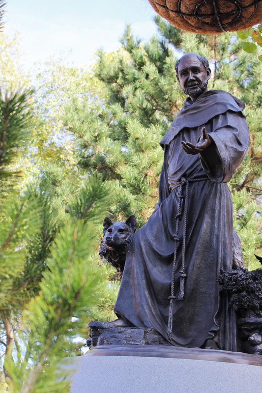 St Francis of Assisi, patron saint of animals 