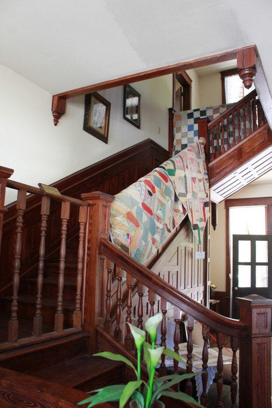 staircase in the women's residence