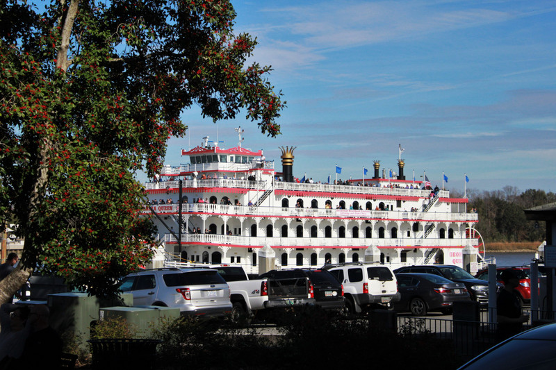 The Georga Queen on the Savannah River