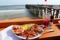 my breakfast at the pier