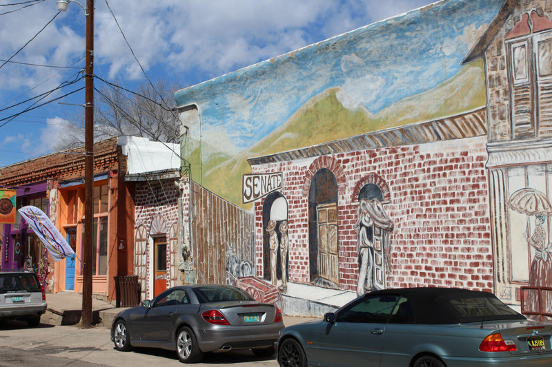 mural in Silver City