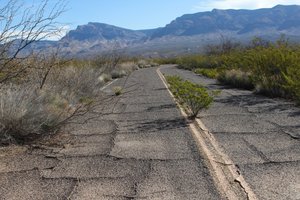 road at the park closed due to erosion