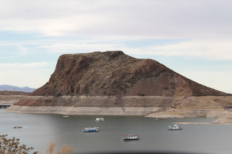 this is the real elephant butte, can you see him
