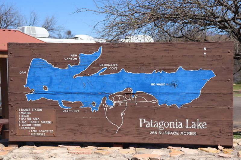 a map of the lake