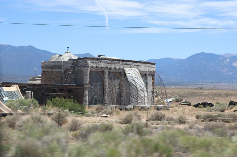 one of the Earthships