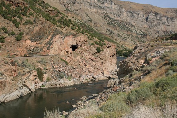 Wind River canyon
