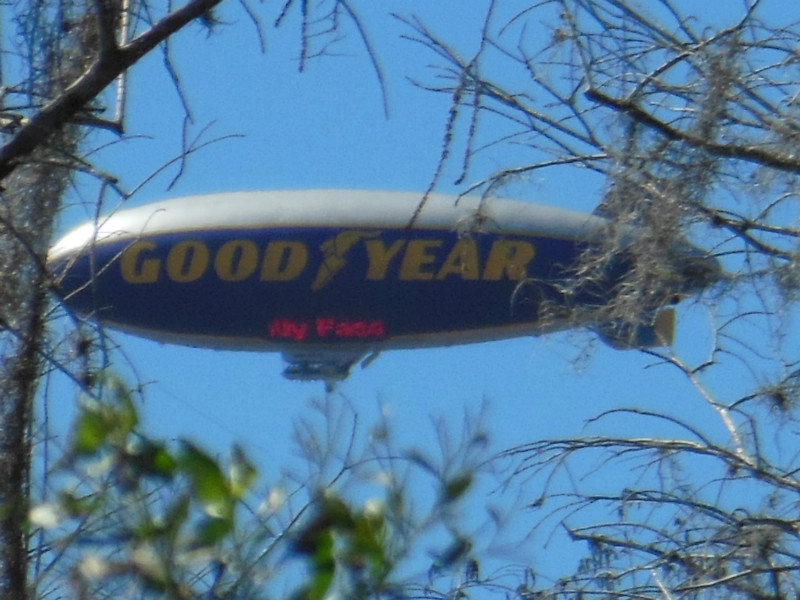 goodyear blimp flyby