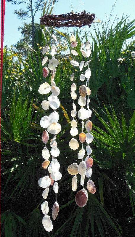 shell wind chime