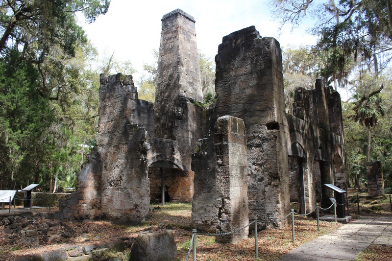more of the ruins