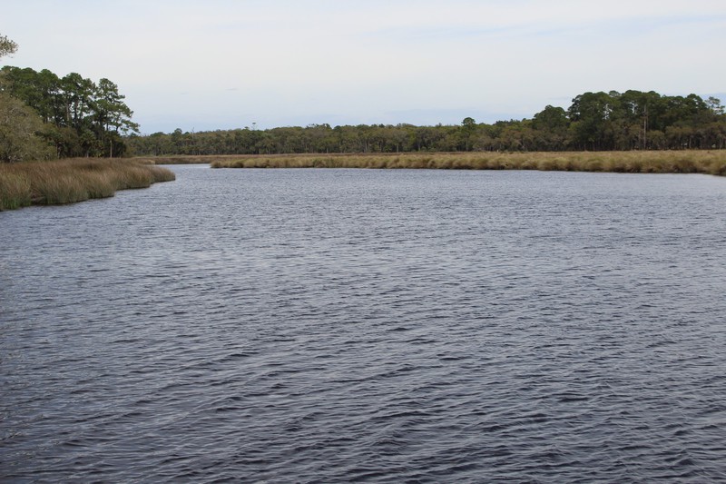 Bulow Creek, which leads to the Halifax River