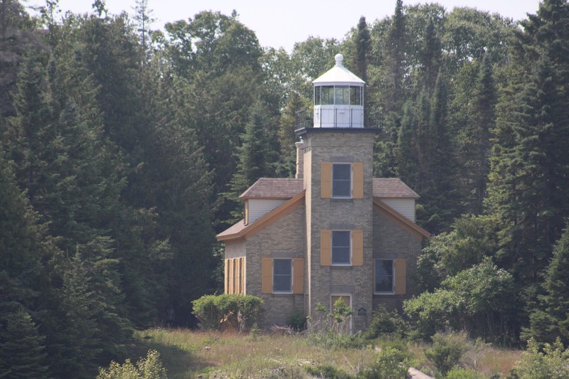 The old Bois Blanc light, now a private home