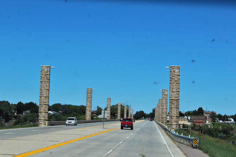 the bridge over the Missouri