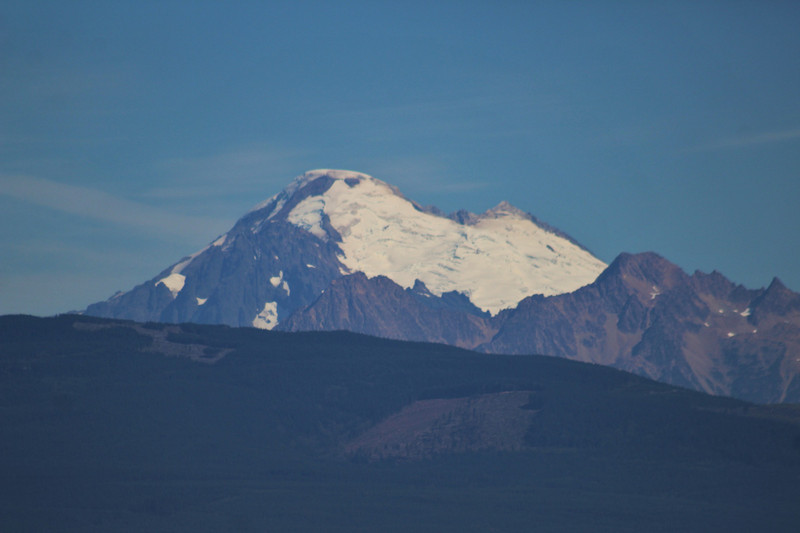 close up of Mt. Baker