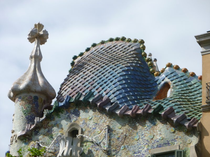 Gaudi Two roof