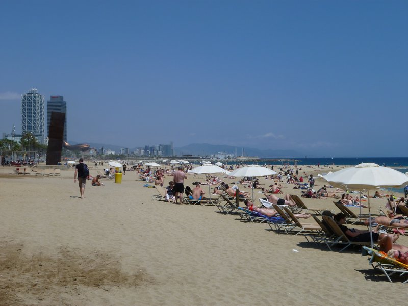 Barcelona Beaches Burn...