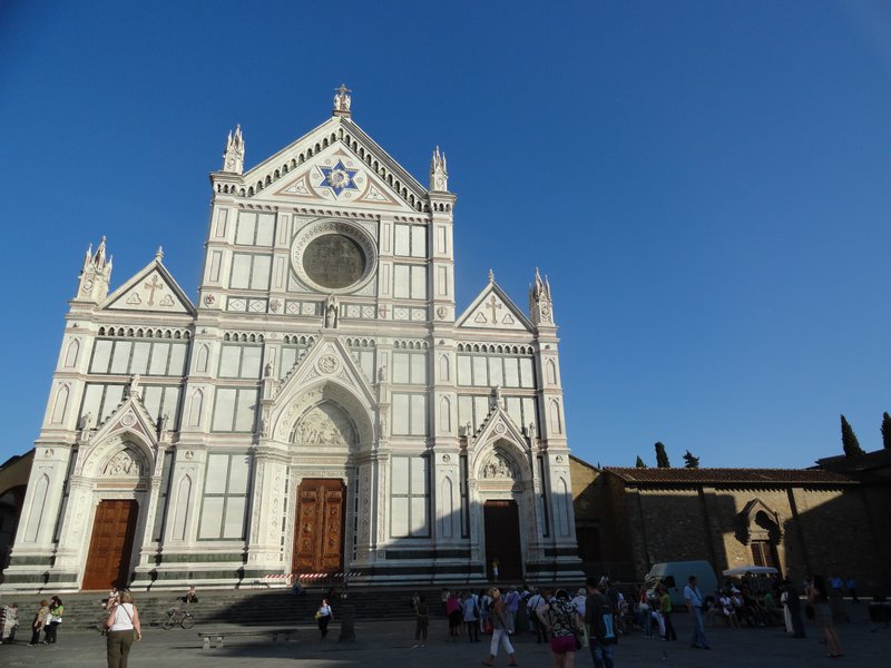Santa Croce...I walk or bike by this every day to work!