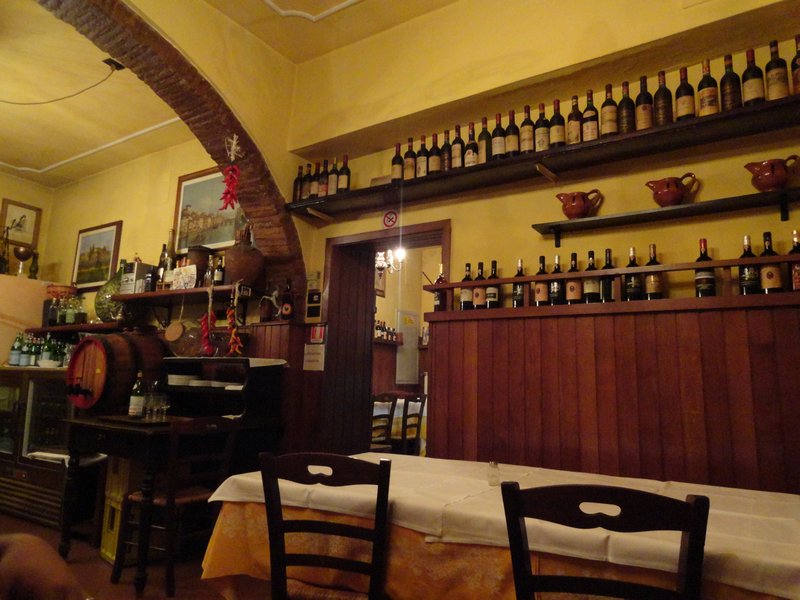 Trattoria Anita...only the best trattoria in town...and FIVE steps from our apartment!