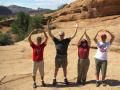 OHIO with fellow Buckeyes along the trail
