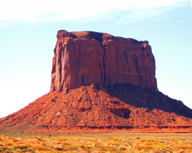 Main monument in Navajo reservation