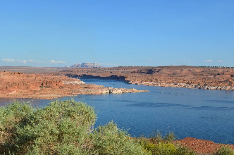LakePowell with Dam in distance