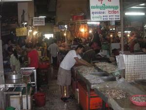 Phnom Penh market 