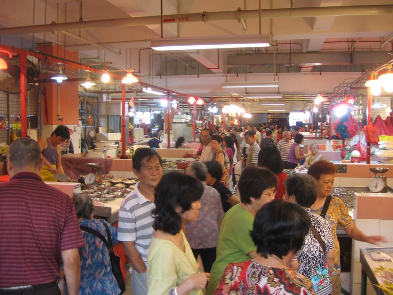 Wet market China Town