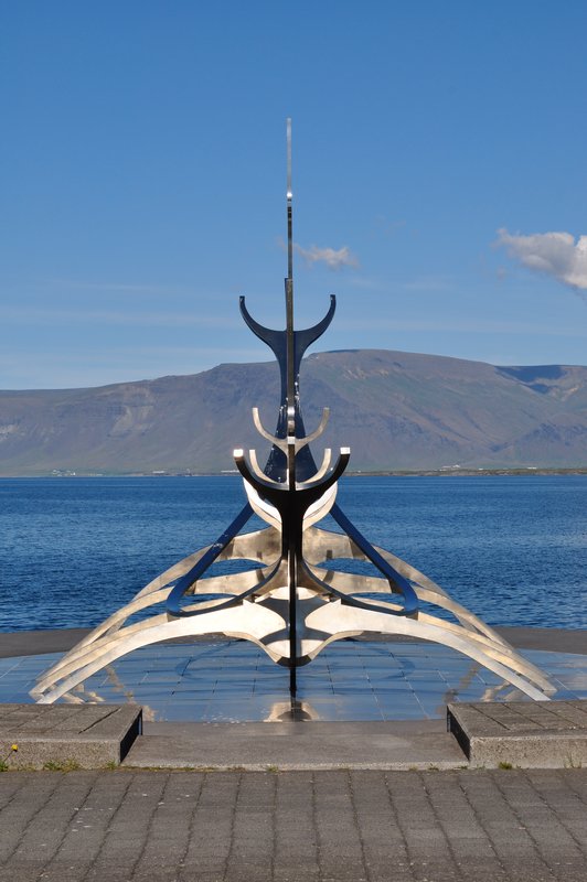 Reykjavik Sculpture Solfar Viking Ship