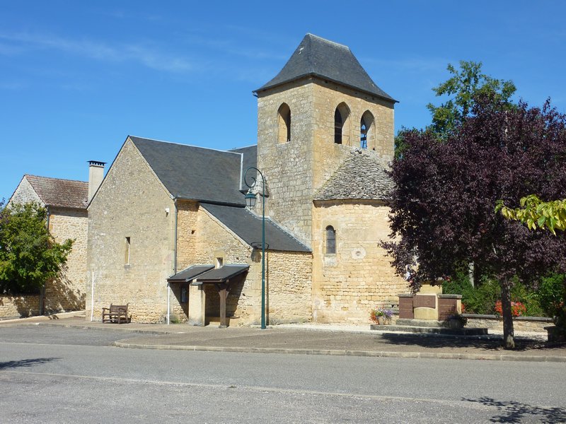 Church at St Cirq Madelon