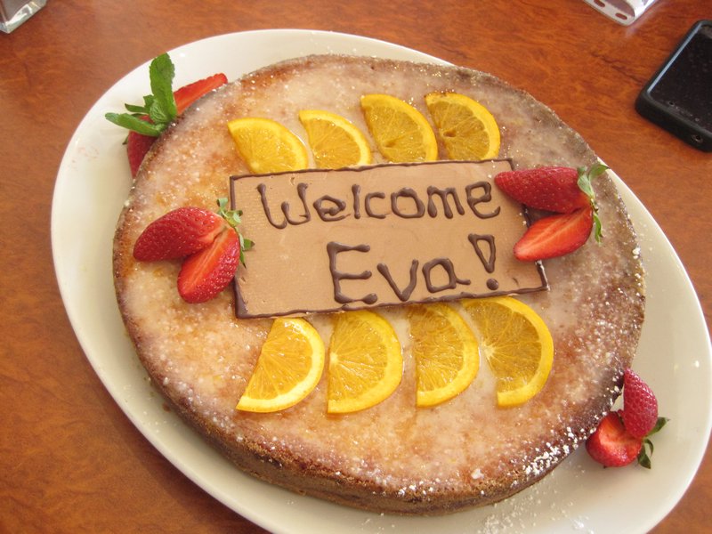 Welcome cake for me :)