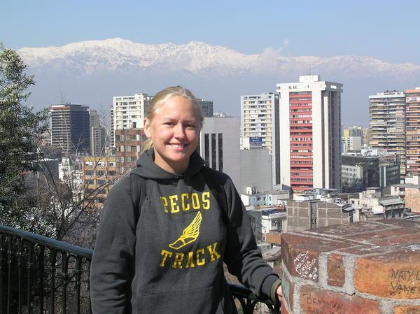 Santiago and the Andes Mountains
