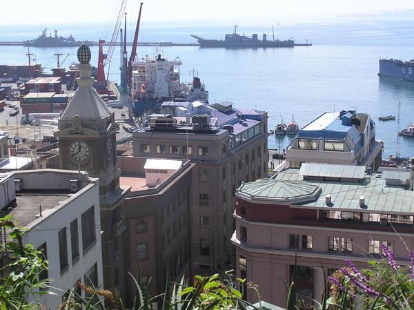 View 2 of port from Cerro Concepción
