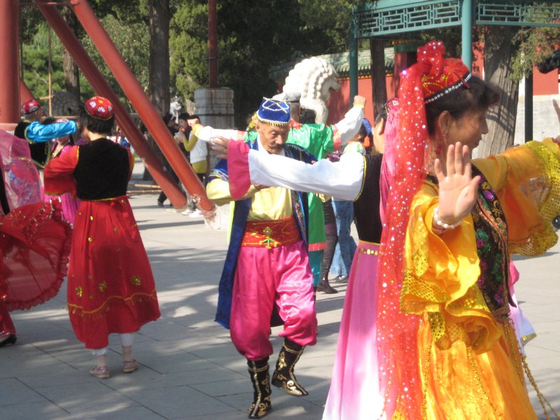 Ethnic dancing