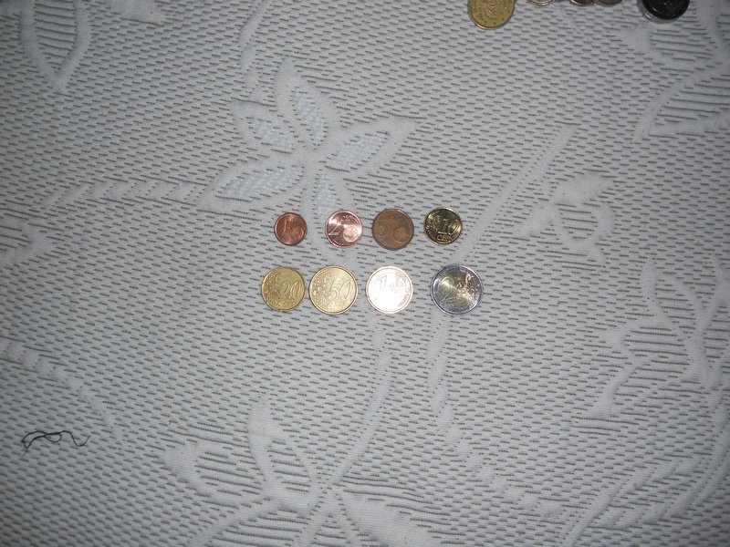 All the Euro coins