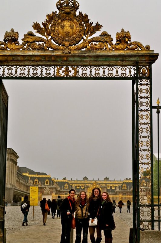 Entering Versailles