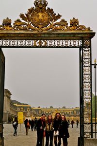 Entering Versailles