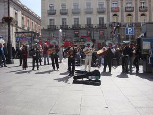 Mariachi band in Spain!