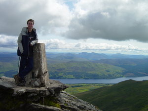 Keith atop Ben Lawers